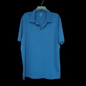 EUC Champion Men's Blue Dri-Fit Polo Shirt Size XL